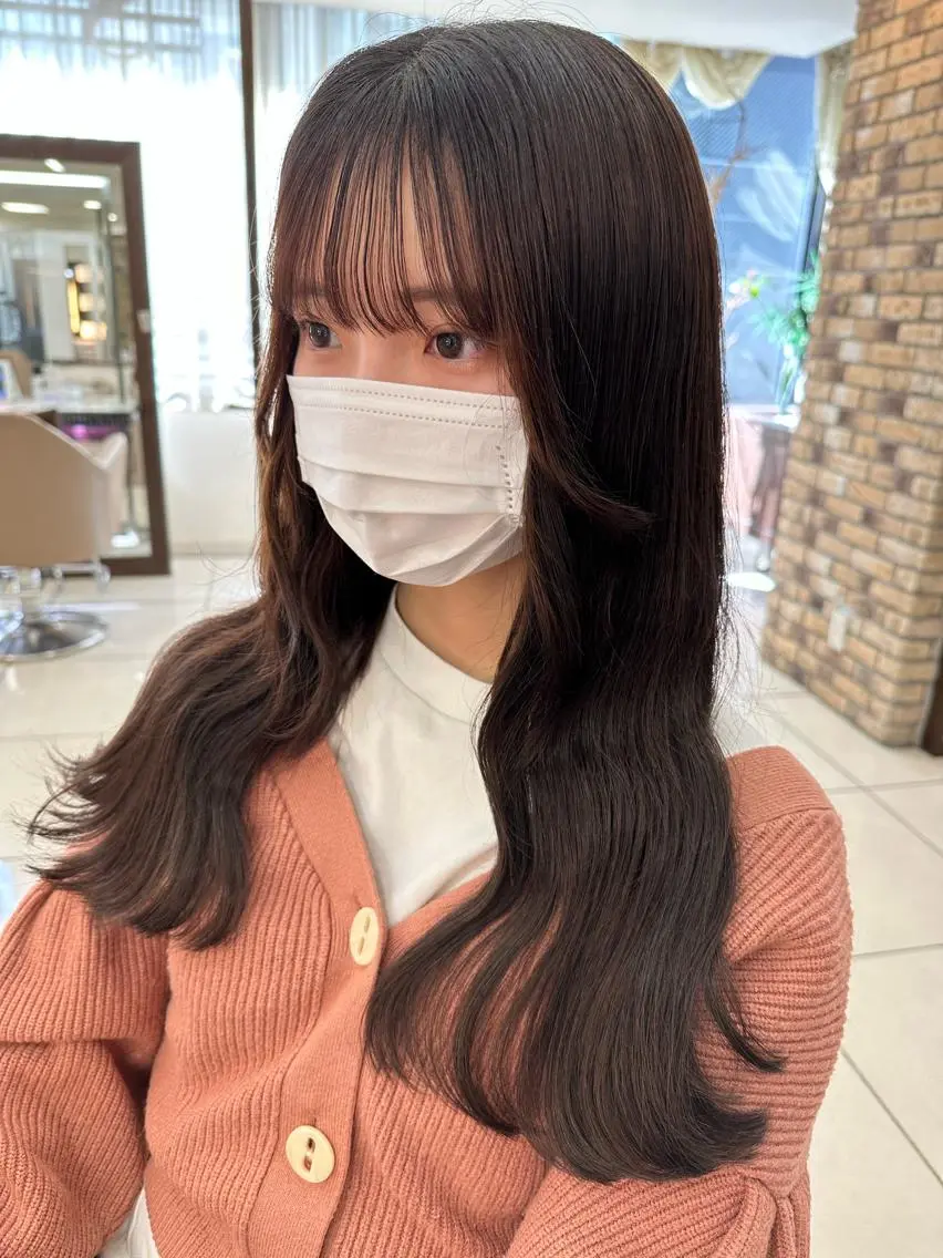 ロング シールエクステ✨️韓 国羽エクステ🪽和希のヘアスタイル