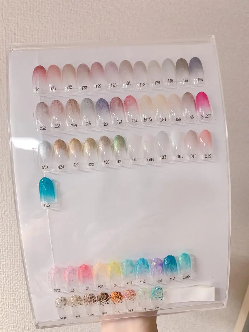 ネイル ラメ(グリッター) ハンドネイル Nail macalicaのネイルデザイン