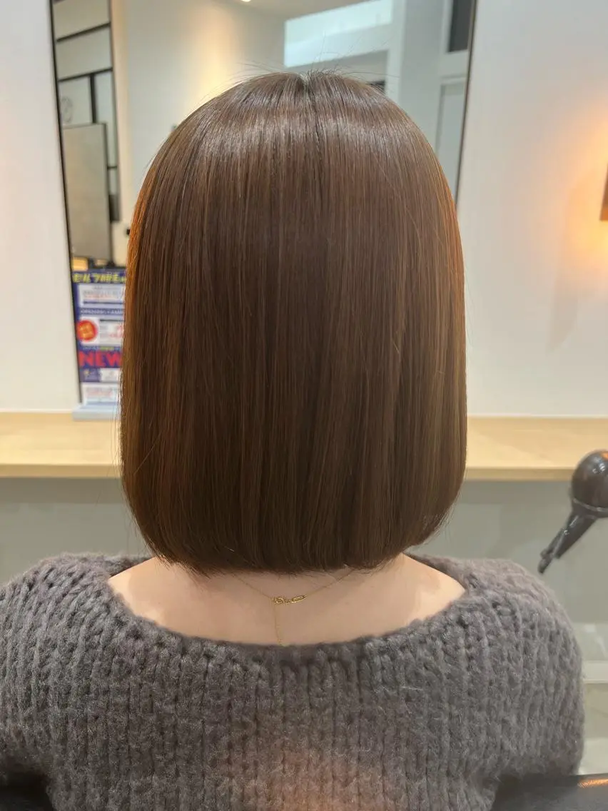 ミディアム カットカラーモデル 募集中前田晃輝のヘアスタイル