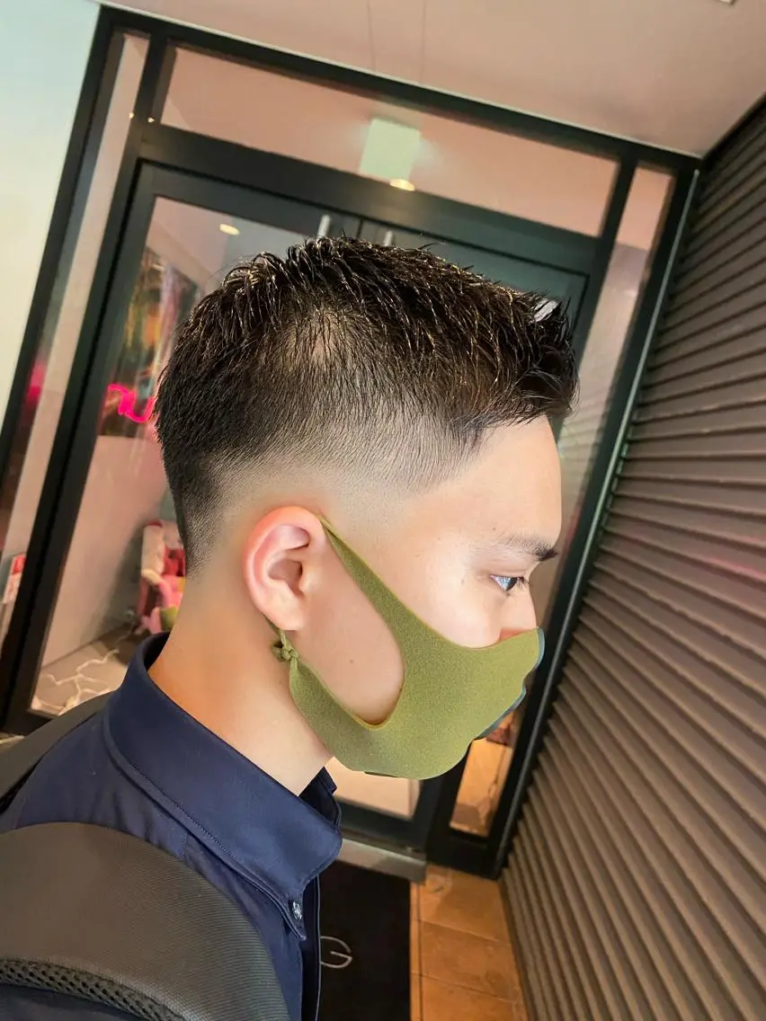 メンズ unopulir 景山 凌のヘアスタイル