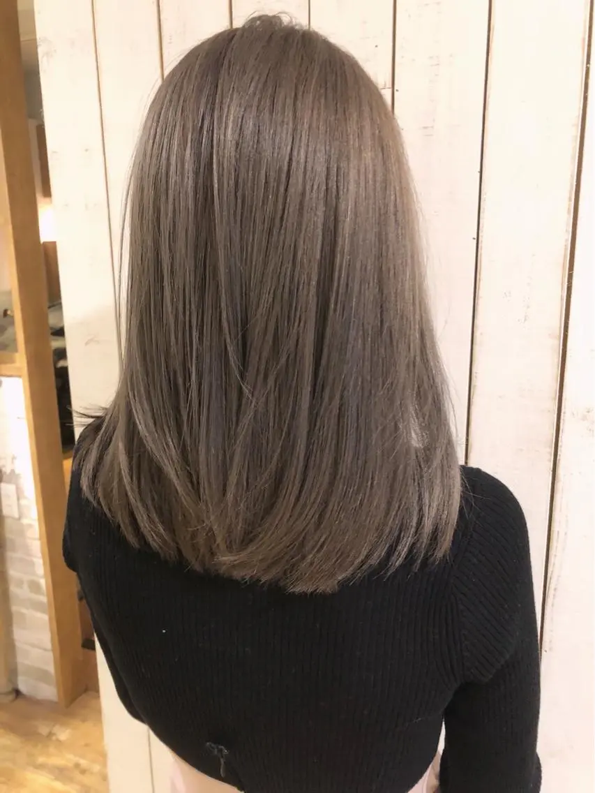 ミディアム Noe心斎橋 堀田 朋宏のヘアスタイル