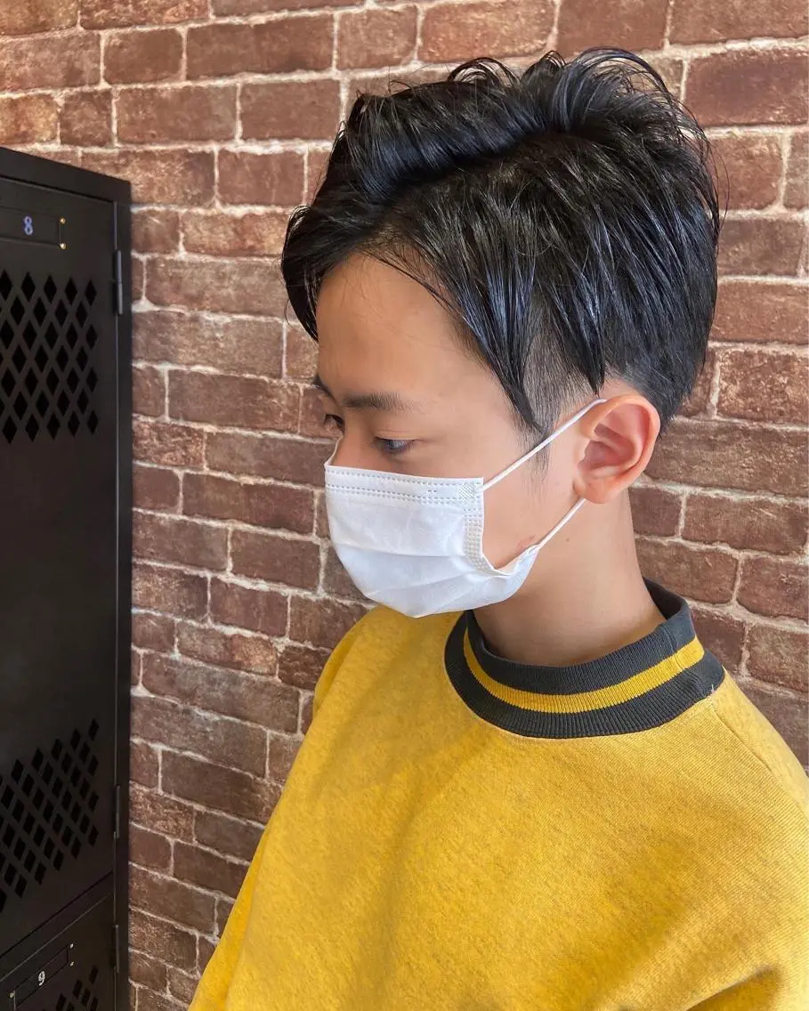 ショート カラー パーマ ヘアアレンジ メンズ キッズ ネイル マツエク・マツパ アイブロウ メンズハイライト メンズパーマ ブラウンカラー ケアカラー 透明感カラー 久木原 ゆりのヘアスタイル