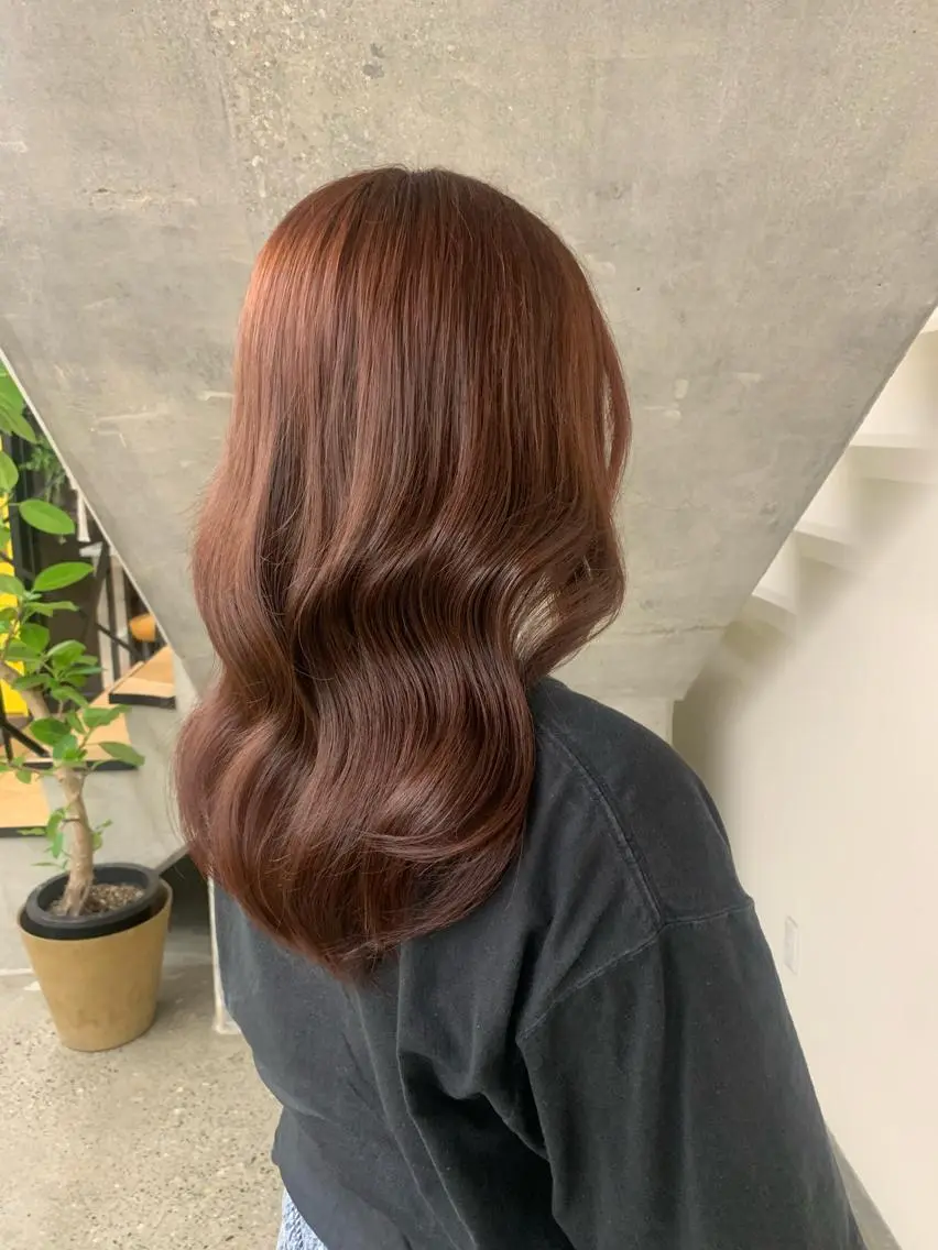 ロング 韓国トレンド💓 阿部あんじゅのヘアスタイル