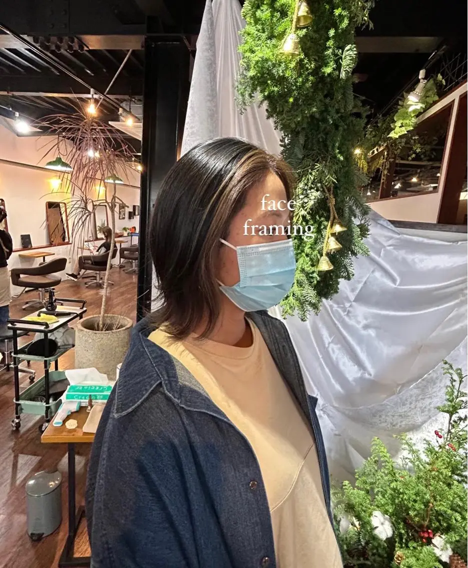 カラー 橋本 愛唯のヘアスタイル