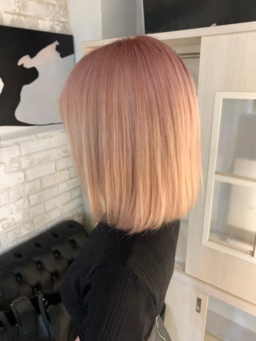 ショート ヘアカラー ✨ハイトーン✨艶髪 ✨髪質改善✨和田のヘアスタイル
