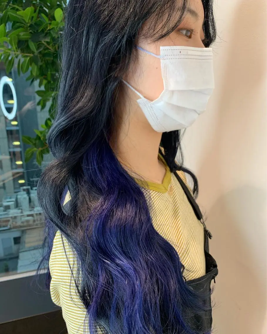 カラー 石井 潤のヘアスタイル