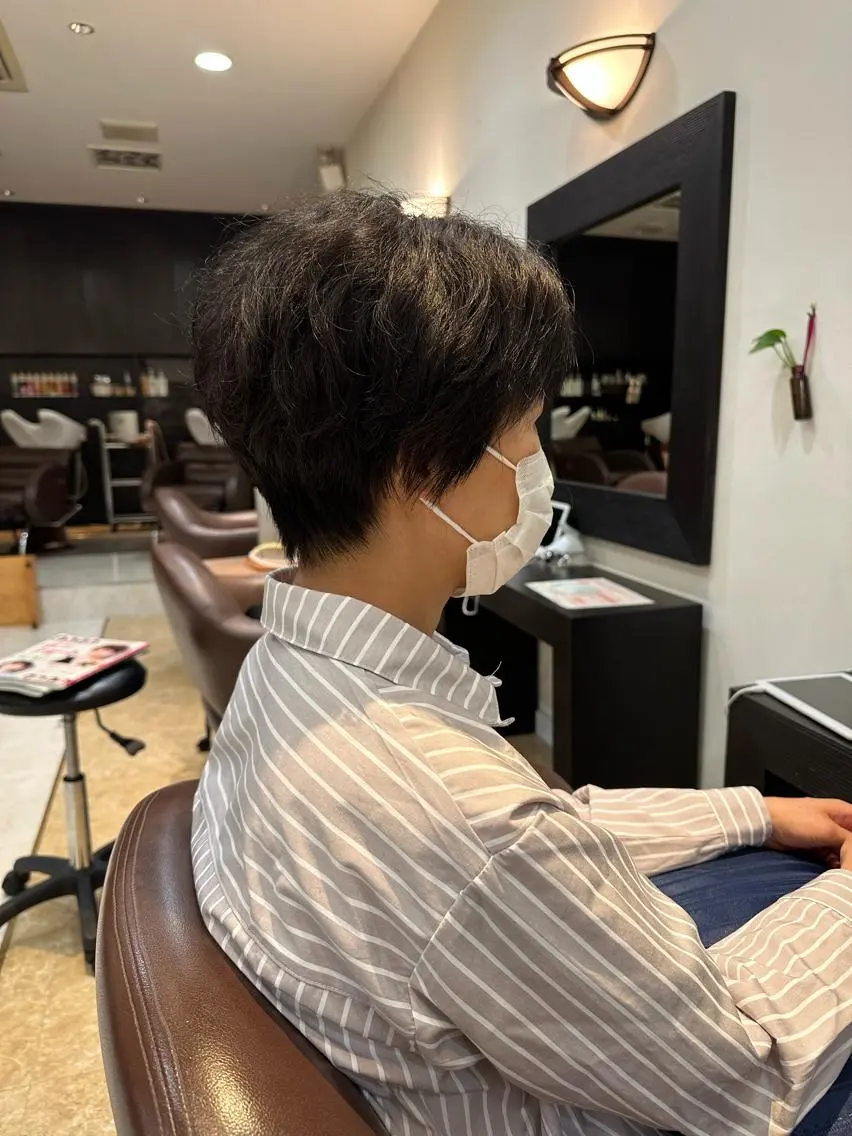 ショート 保井 実奈美のヘアスタイル