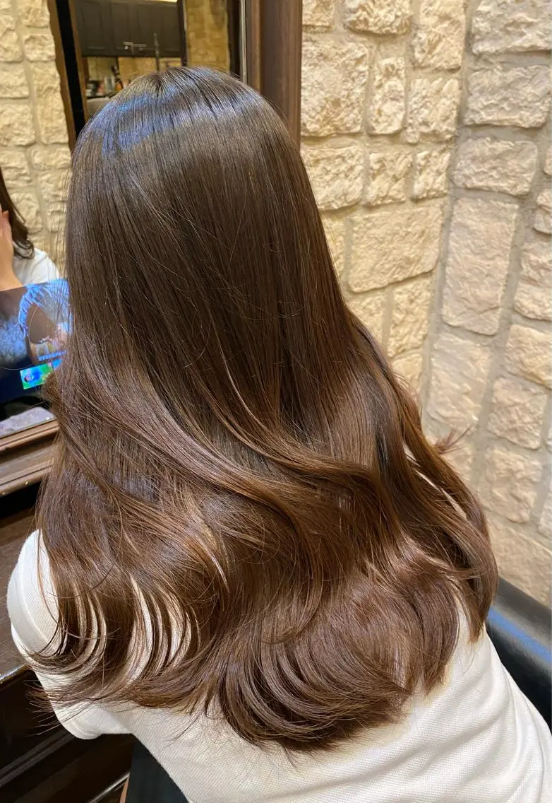 ロング ブリーチカラー⸜♡⸝ クルミ🐍のヘアスタイル