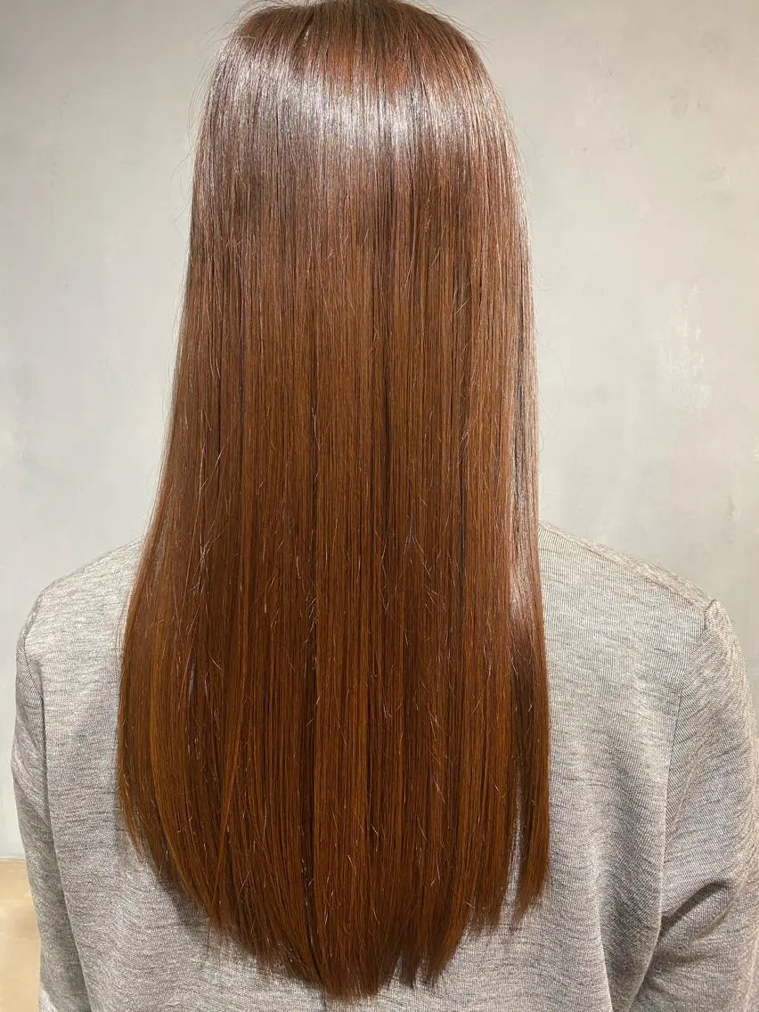 ロング な つのヘアスタイル
