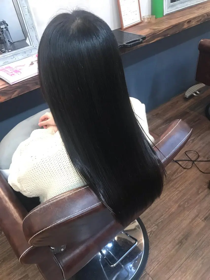 ロング カット 縮毛矯正 トリートメント ヘアセット ✨上村 潤平✨メンズヘア✨のヘアスタイル