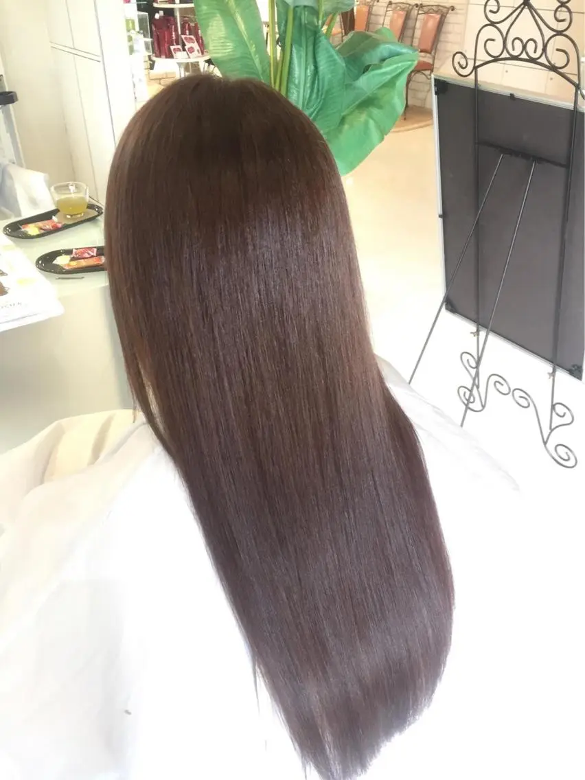 ロング カラー ［銀座］淡色 ラベンダー🫧大村のヘアスタイル