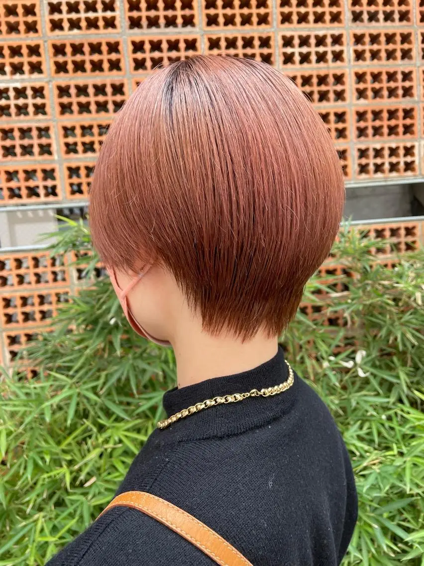ショート カラー メンズ ヘアカラー 吉田一輝 外国人パーマのヘアスタイル