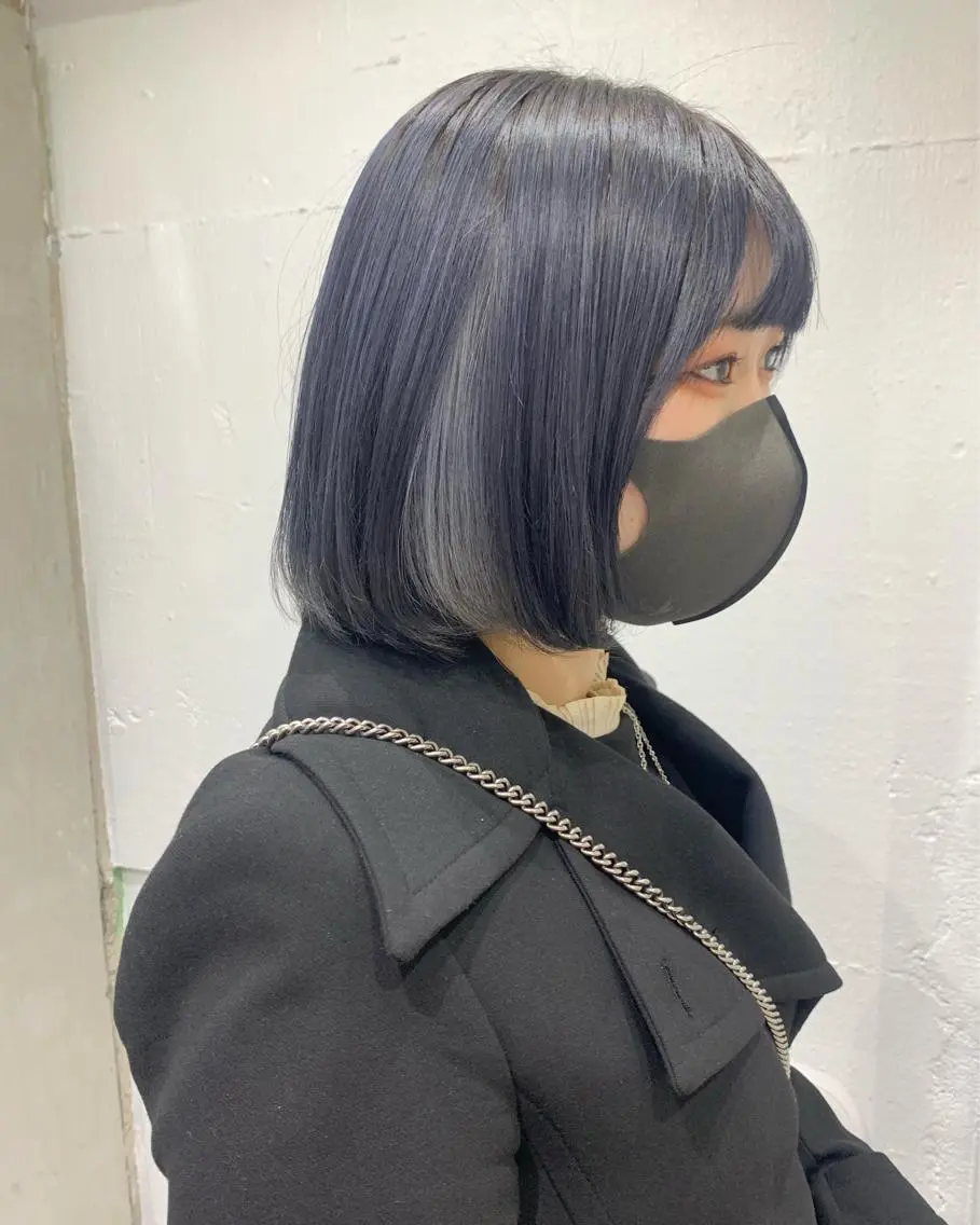 ショート カラー ヘアアレンジ 憧れの艶ハイトーンへ 🌙サイダサキのヘアスタイル