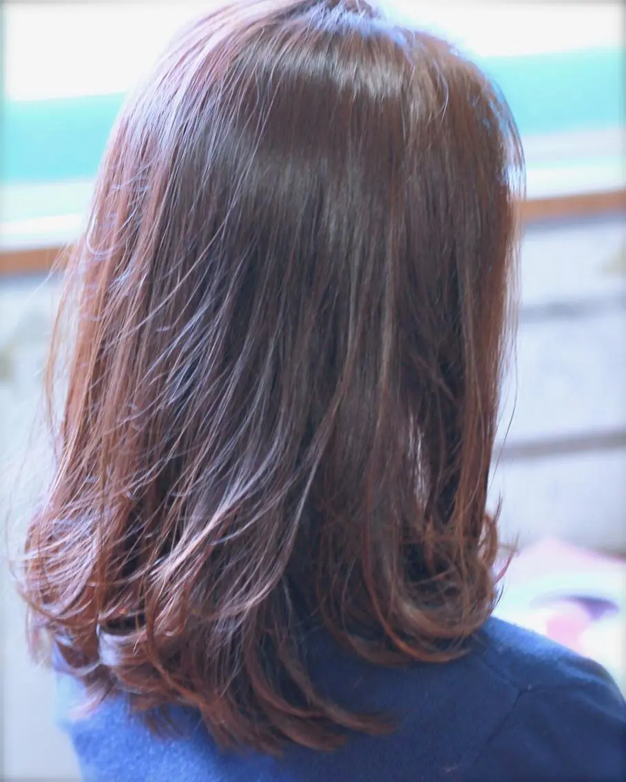ミディアム 西内 亮太のヘアスタイル