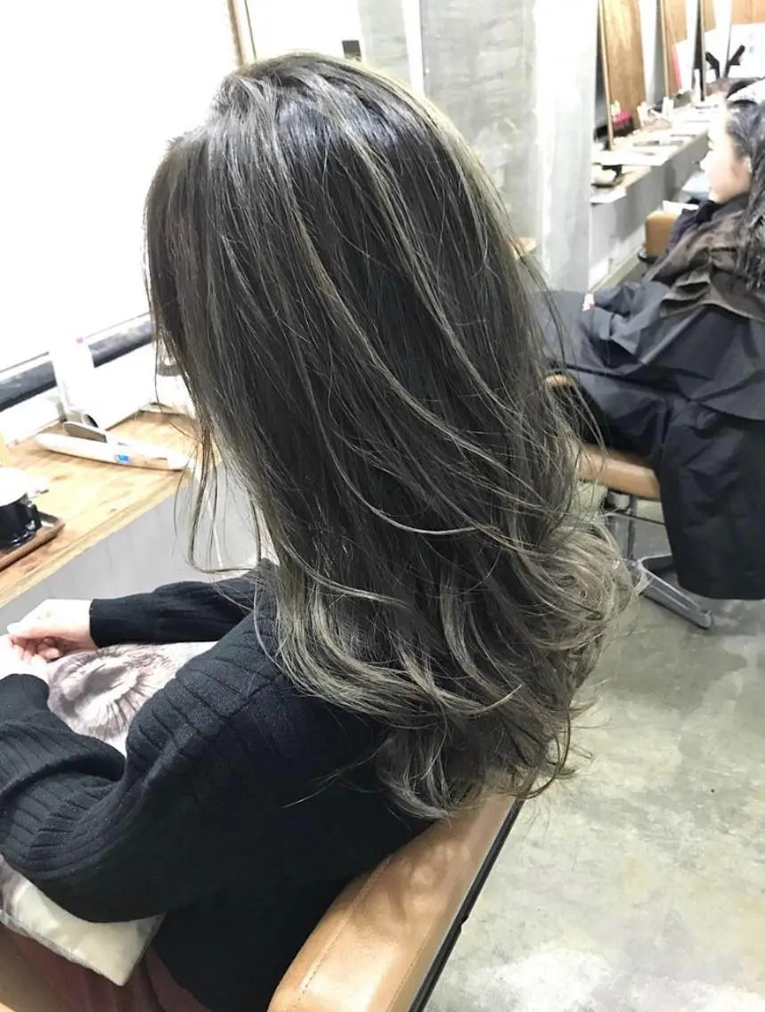 ロング カラー ハイライトカラー ハイライト 🌸髪質改善特化🌸 店長 ゆうやのヘアスタイル