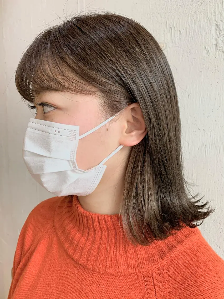 ショート カラー カット ヘアカラー トリートメント シノザキ/薬院/ボブ /ショート/髪質改善のヘアスタイル