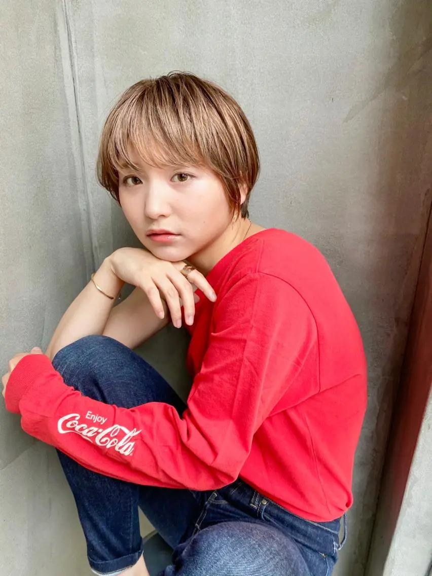 ショート ショートヘア 七尾 彰観のヘアスタイル