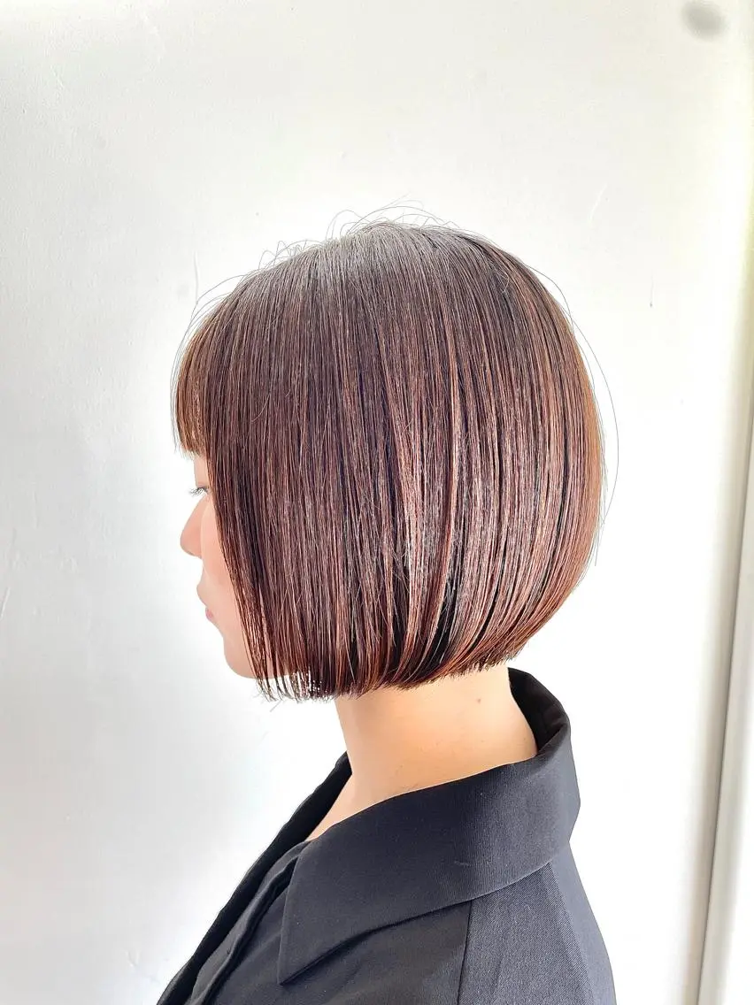 ショート カット ヘアカラー トリートメント 松田 光雄のヘアスタイル
