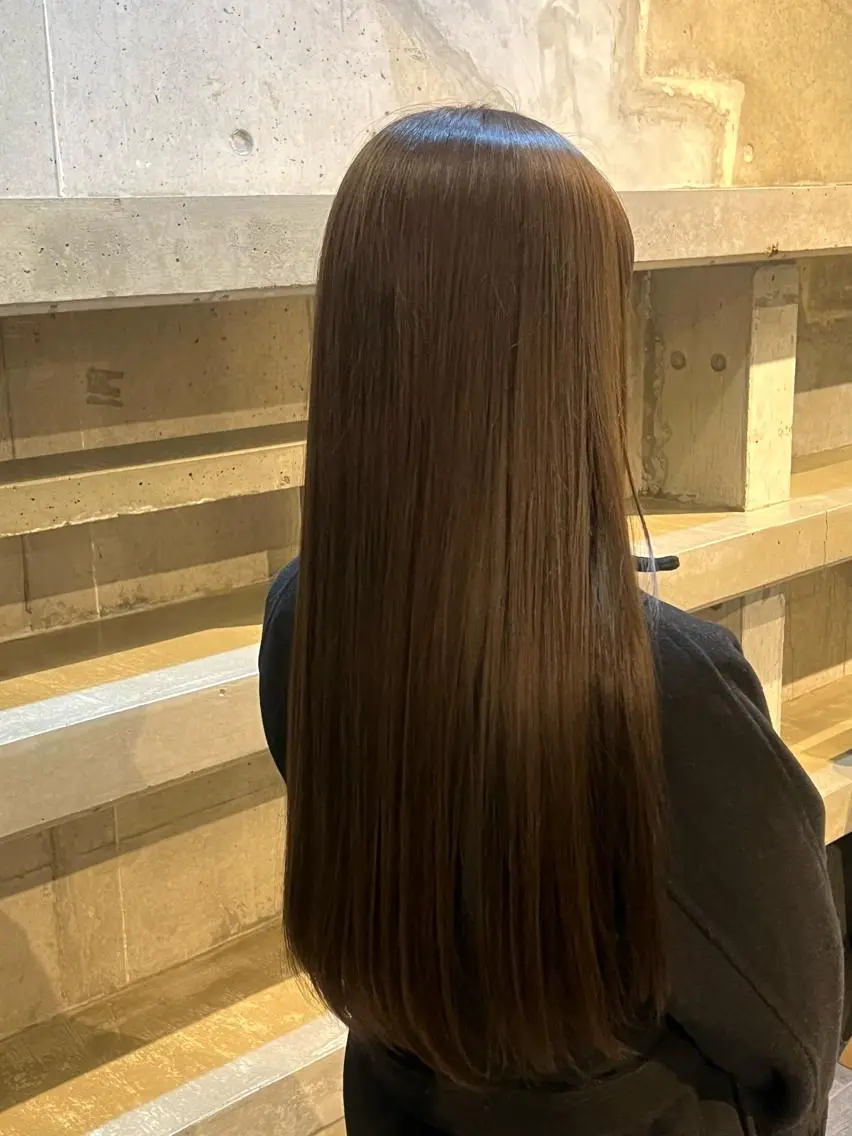 カラー 透明感カラー momo /鍛冶屋町のヘアスタイル