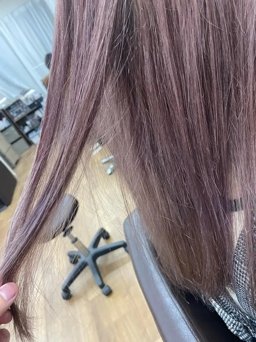 ロング カラー 森田 滉平のヘアスタイル