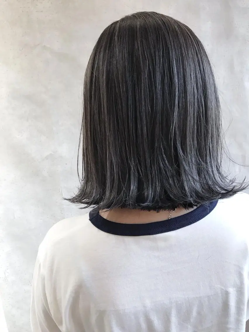 ショート カラー アディクシーカラー ブリーチ ケアブリーチ ダブルカラー ハイライトカラー MOU namba ムウナンバのヘアスタイル