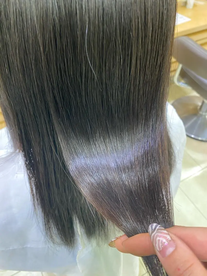 ロング カラー ヘアアレンジ TSUNA 🌙 Lim 五反田のマツエク・マツパデザイン