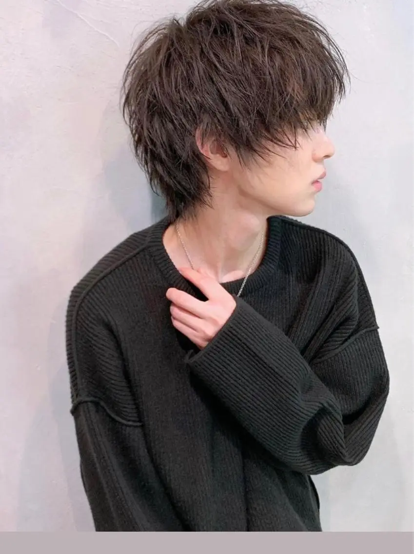 ミディアム メンズ 河島 裕樹のヘアスタイル