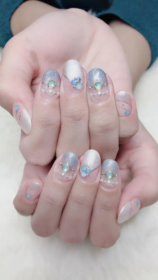 ネイル アートネイル ジェルネイル ニュアンスネイル NAIL by STARry 川口のネイルデザイン