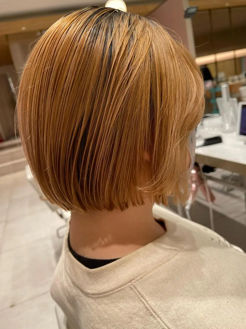 ショート ボブ ⛄️艶カラー／ レイヤー⛄️和也のヘアスタイル