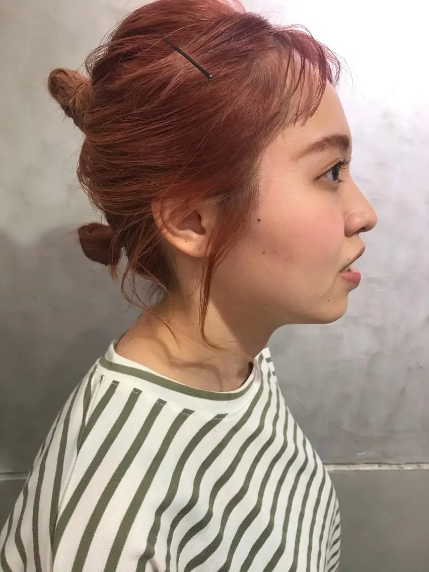 ヘアアレンジ ayane⭐️ボブ・ ショート・パーマのヘアスタイル