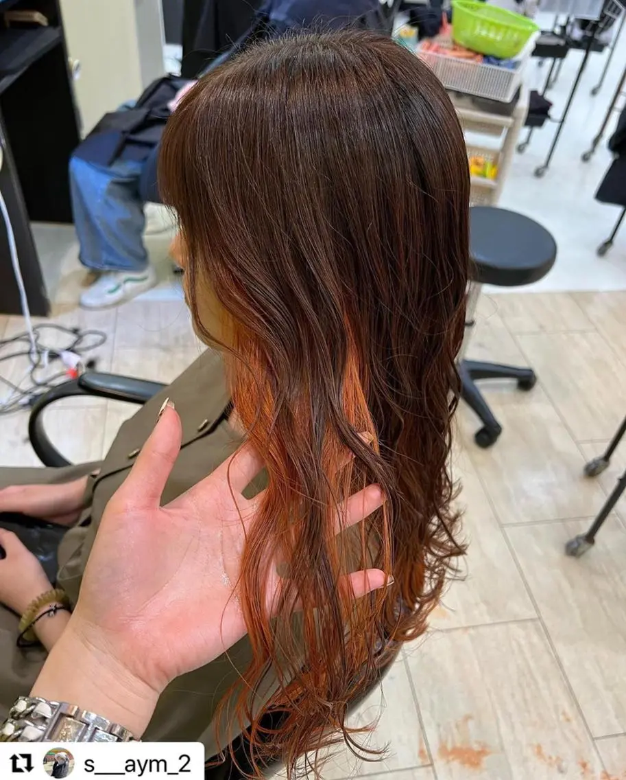 ミディアム カラー メンズ メンズブリーチ ブリーチ ダブルカラー トリートメント 🩷Eny terrace🩷のヘアスタイル