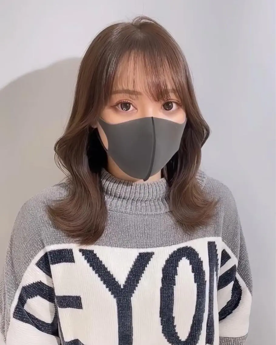 セミロング カット トリートメント 髪質改善/レイヤー/ ショート/koshiのヘアスタイル