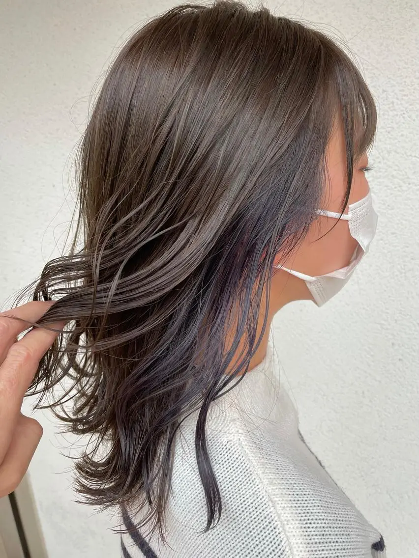 カラー カット ヘアカラー トリートメント putri 副店長 岸本　拓真のヘアスタイル