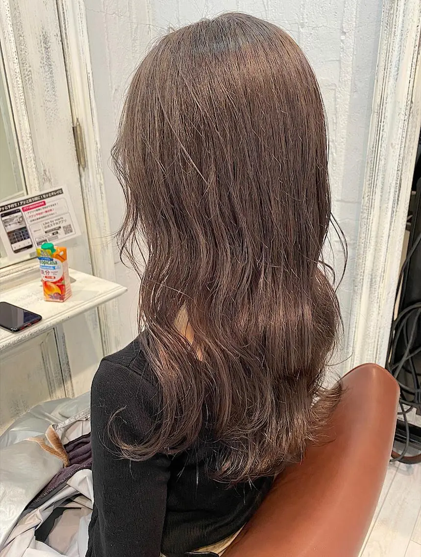 ミディアム カラー ブリーチ koheiのヘアスタイル
