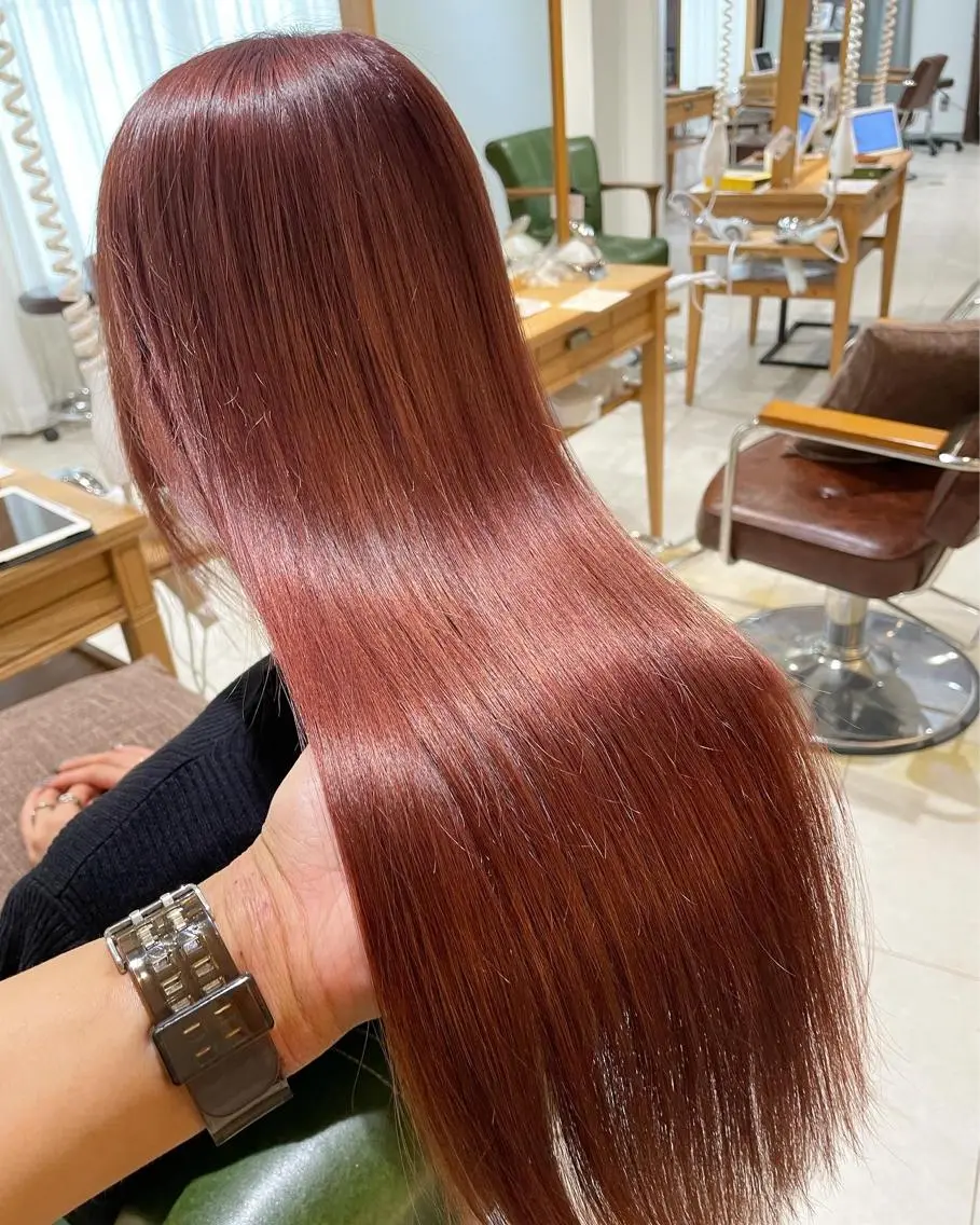 セミロング カラー ブリーチ ケアブリーチ 髪質改善 カット ヘアカラー トリートメント 過去一の柔髪ヘア 🌿einshairのヘアスタイル