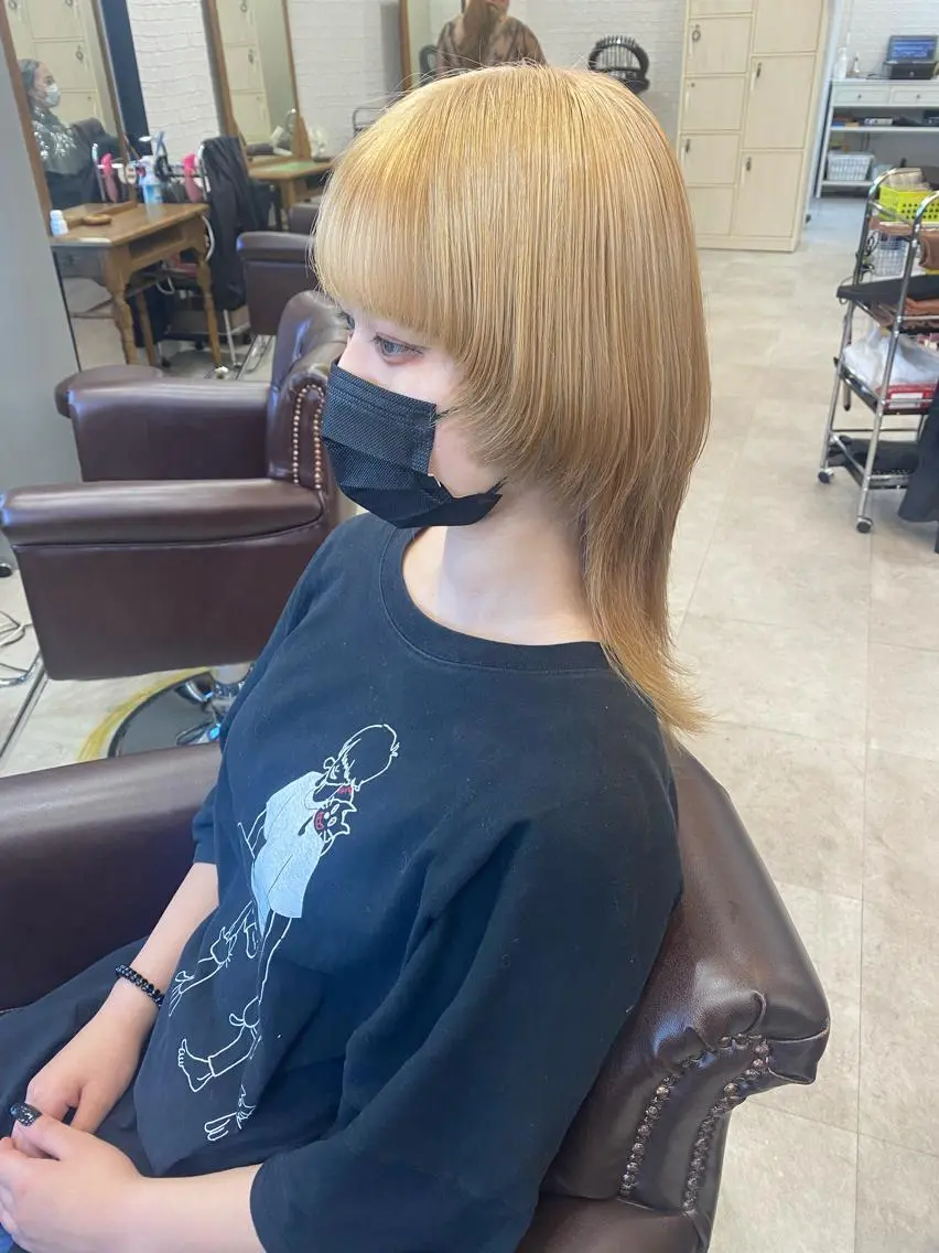 ミディアム FUJII MARINのヘアスタイル