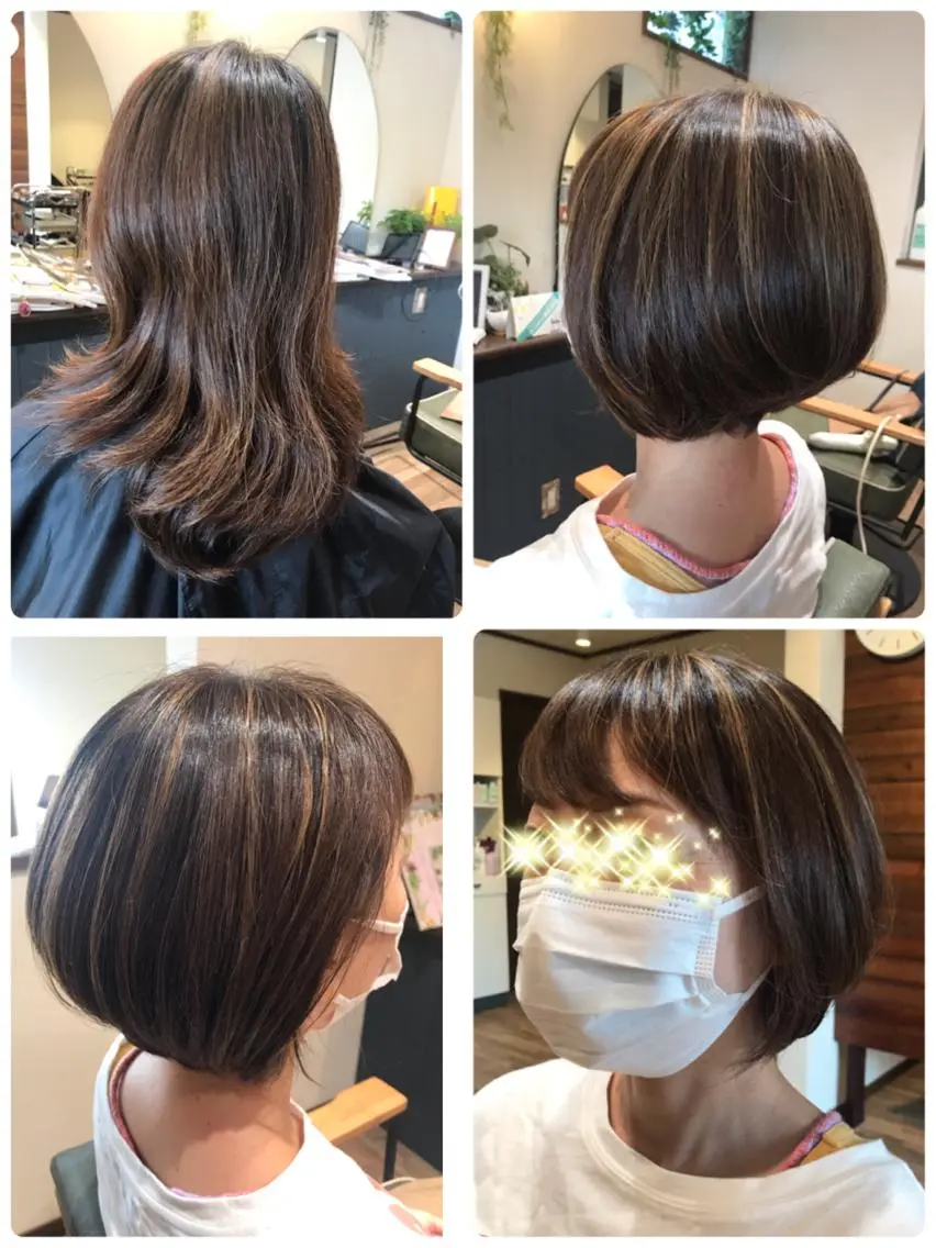 ショート カラー Ray hair 春日部のヘアスタイル