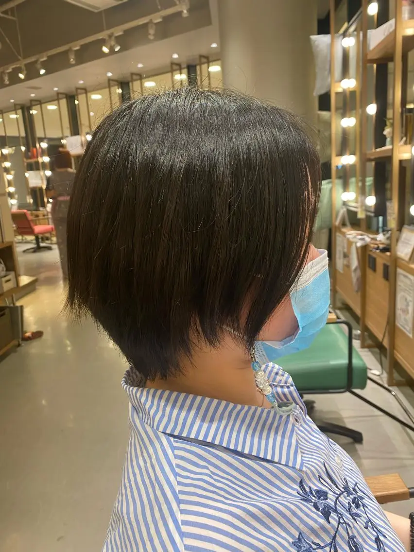 ショート unopulir 景山 凌のヘアスタイル