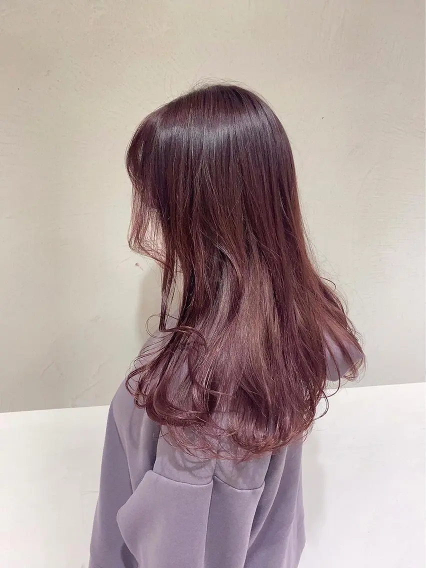 ロング カラー ヘアカラー 艶感/ナチュラル 🩵amiのヘアスタイル