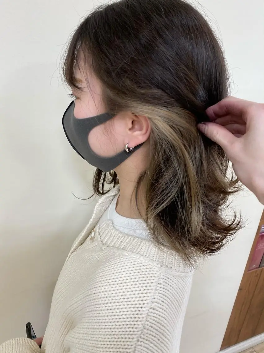 カラー ヘアカラー SALOWIN栄 高須大貴のヘアスタイル