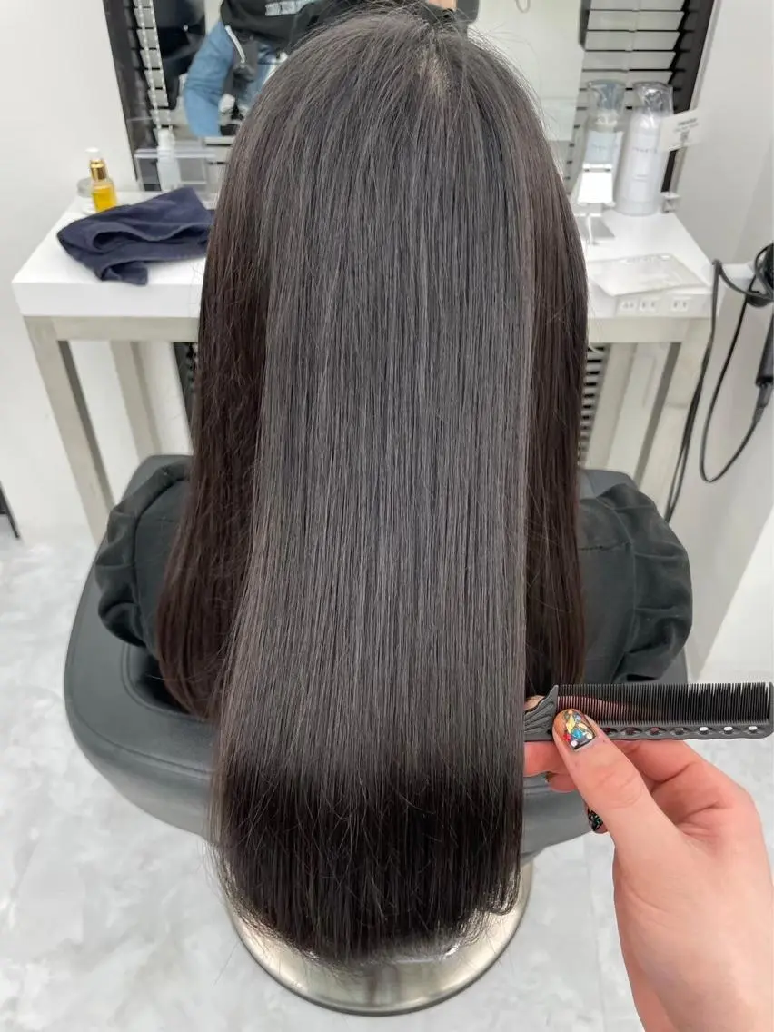 ロング Zina熊本🫧 Kurehaのヘアスタイル