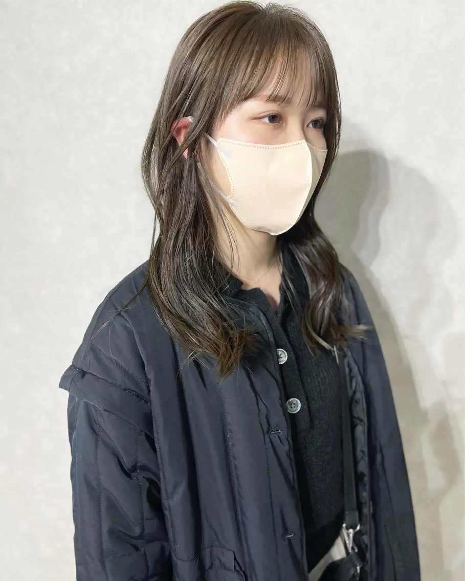 セミロング カラー カット ヘアカラー トリートメント モテ髪支持率NO.1 KENJIROのヘアスタイル