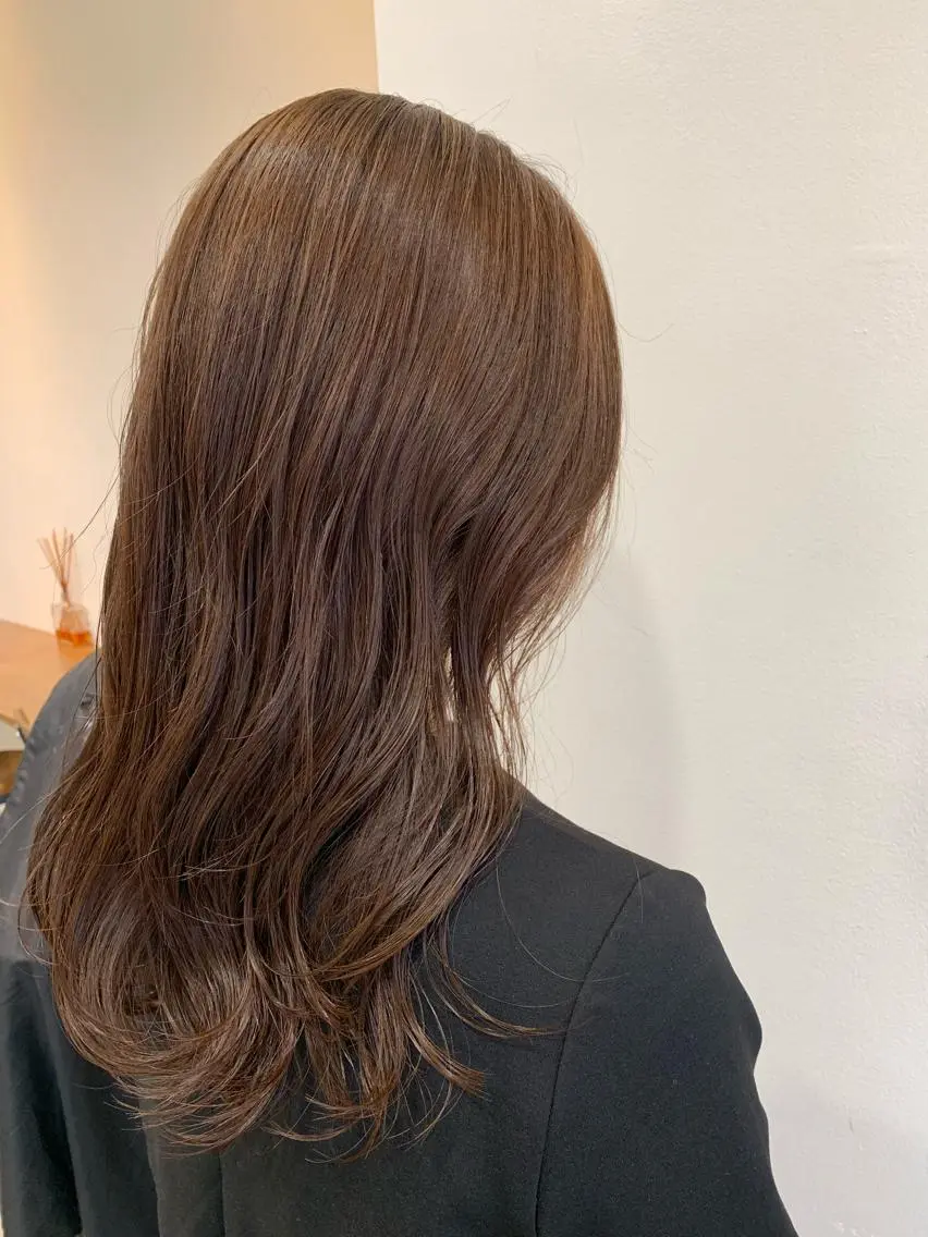 ロング カラー ヘアアレンジ カット ヘアカラー トリートメント 山崎 澪 レイヤーカット/大宮のヘアスタイル