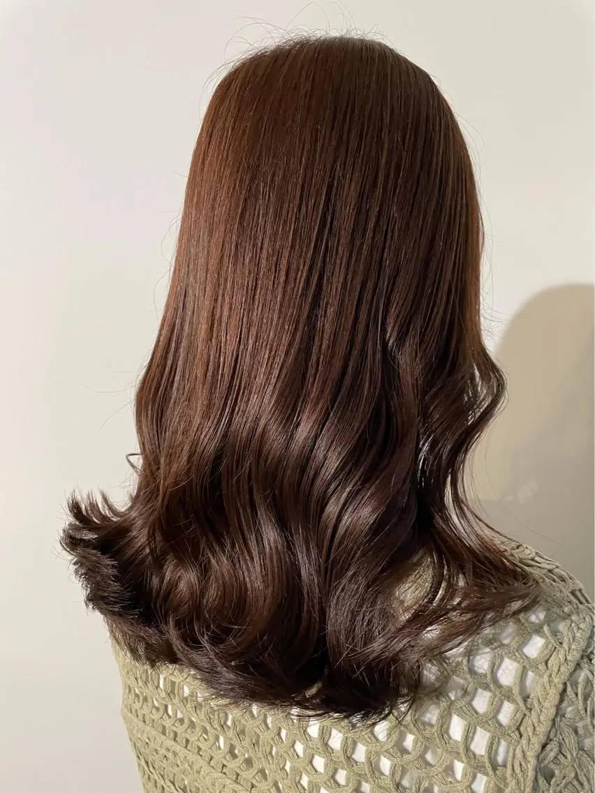 ロング カラー ヘアアレンジ キッズ ネイル マツエク・マツパ アイブロウ 顔まわり/W カラー/リョウのヘアスタイル