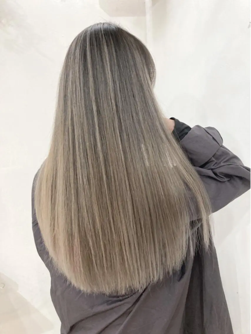 ロング カラー ➖石江 雷蔵➖のヘアスタイル