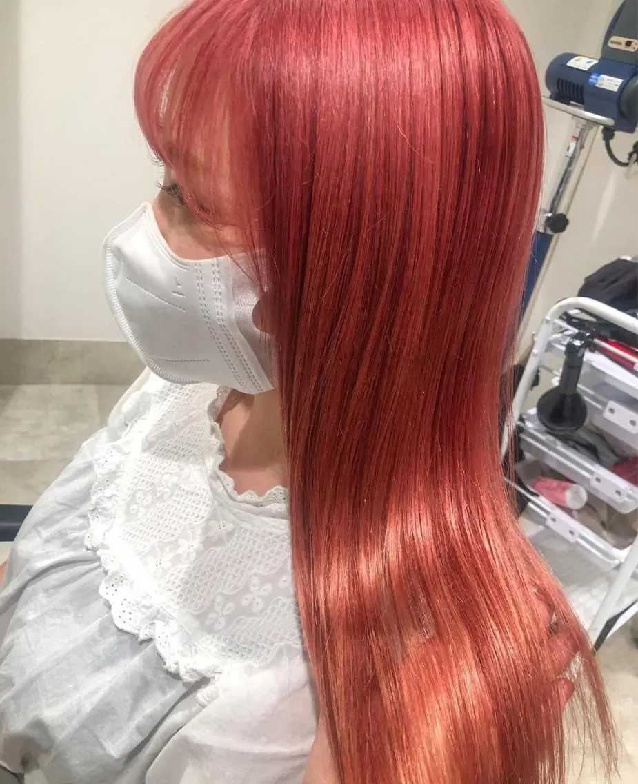 ミディアム カラー ブリーチ ヘアカラー トリートメント センスをお届けします 大谷将生infpのヘアスタイル