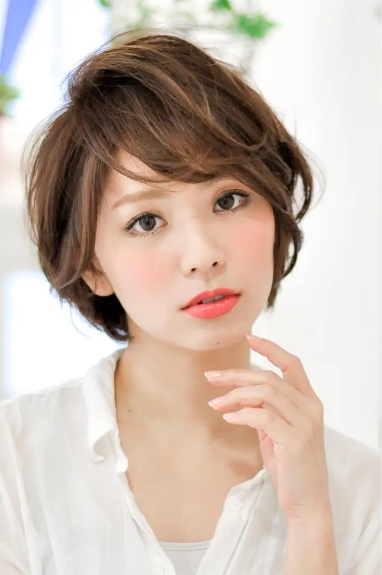 ショート カラー 中田 敏明のヘアスタイル