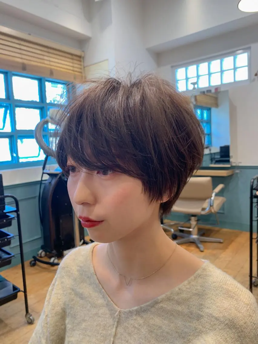 ショート カット ヘアカラー トリートメント 【ショート専門 美容師】押田 光太郎のヘアスタイル