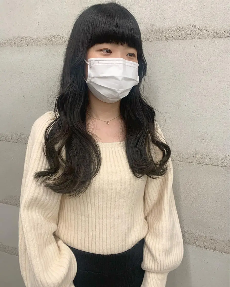 セミロング カラー 縮毛矯正特化✂︎ YUKAのヘアスタイル