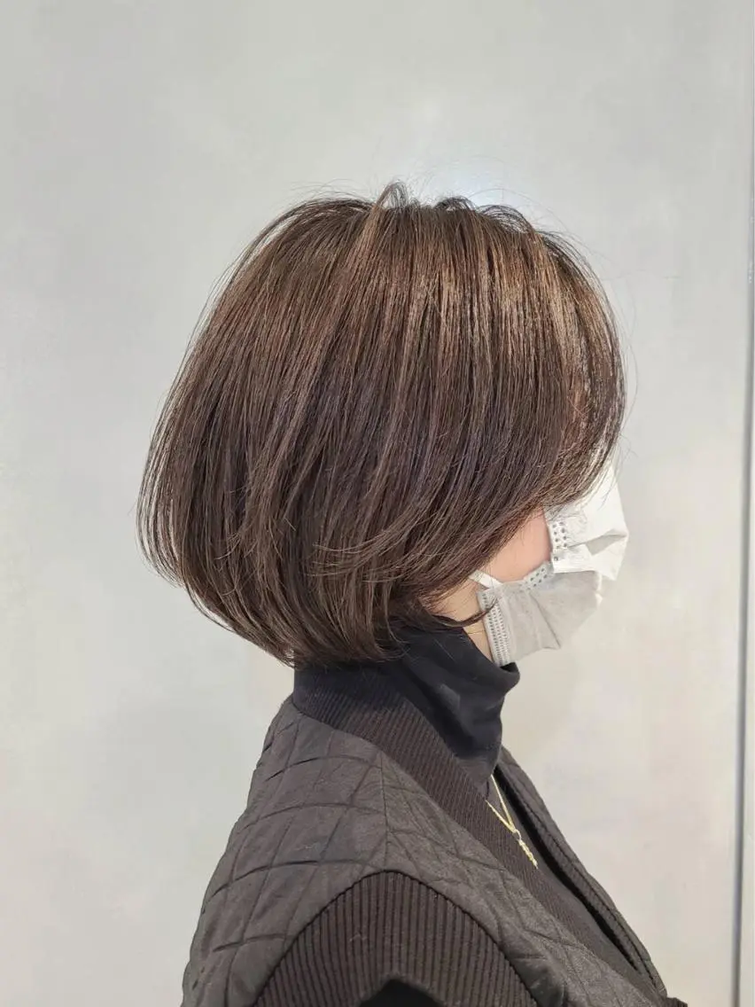 ショート ショート・ボブ✂️ 紅葉のヘアスタイル